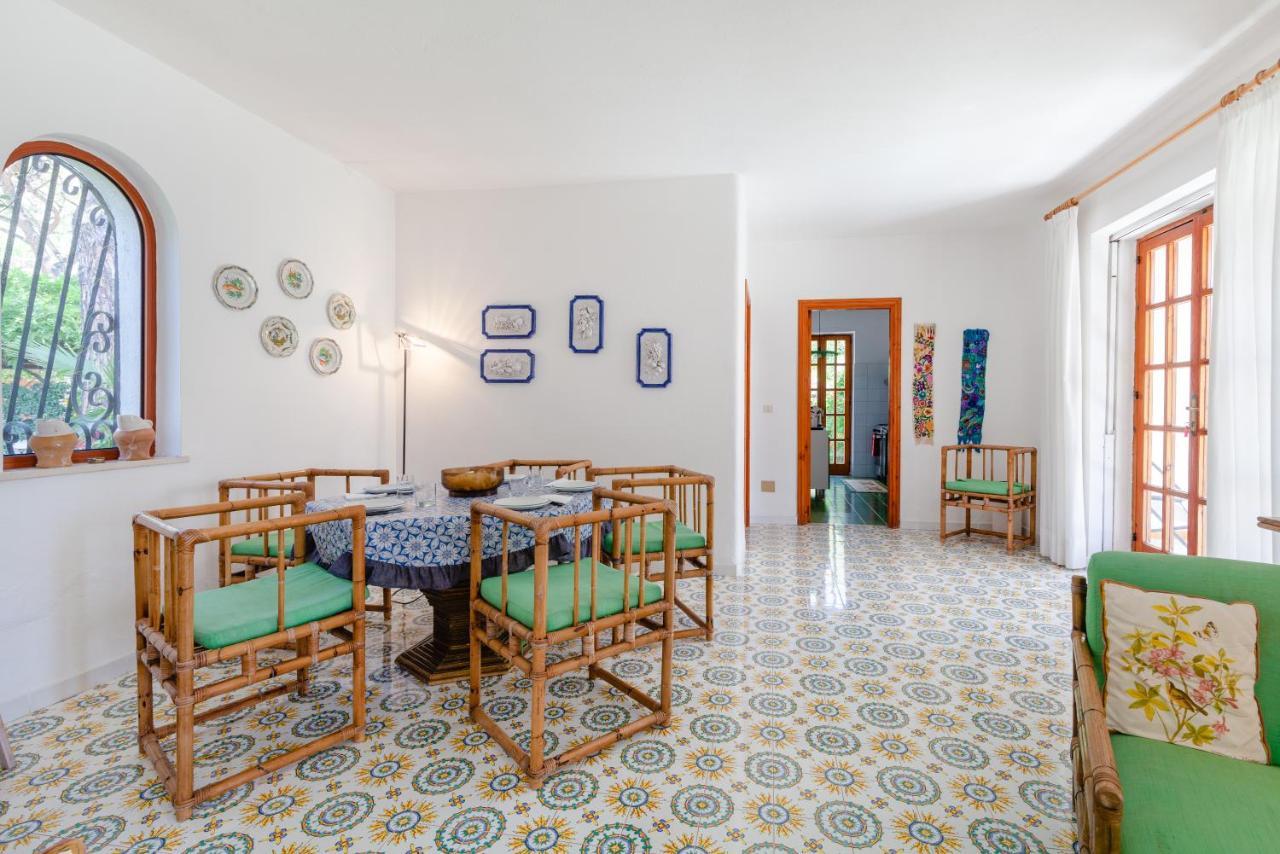 Villetta Con Giardino Esclusivo Di 1000 Mq, Piscina, Tennis, Calcio, Bocce Forio  ภายนอก รูปภาพ