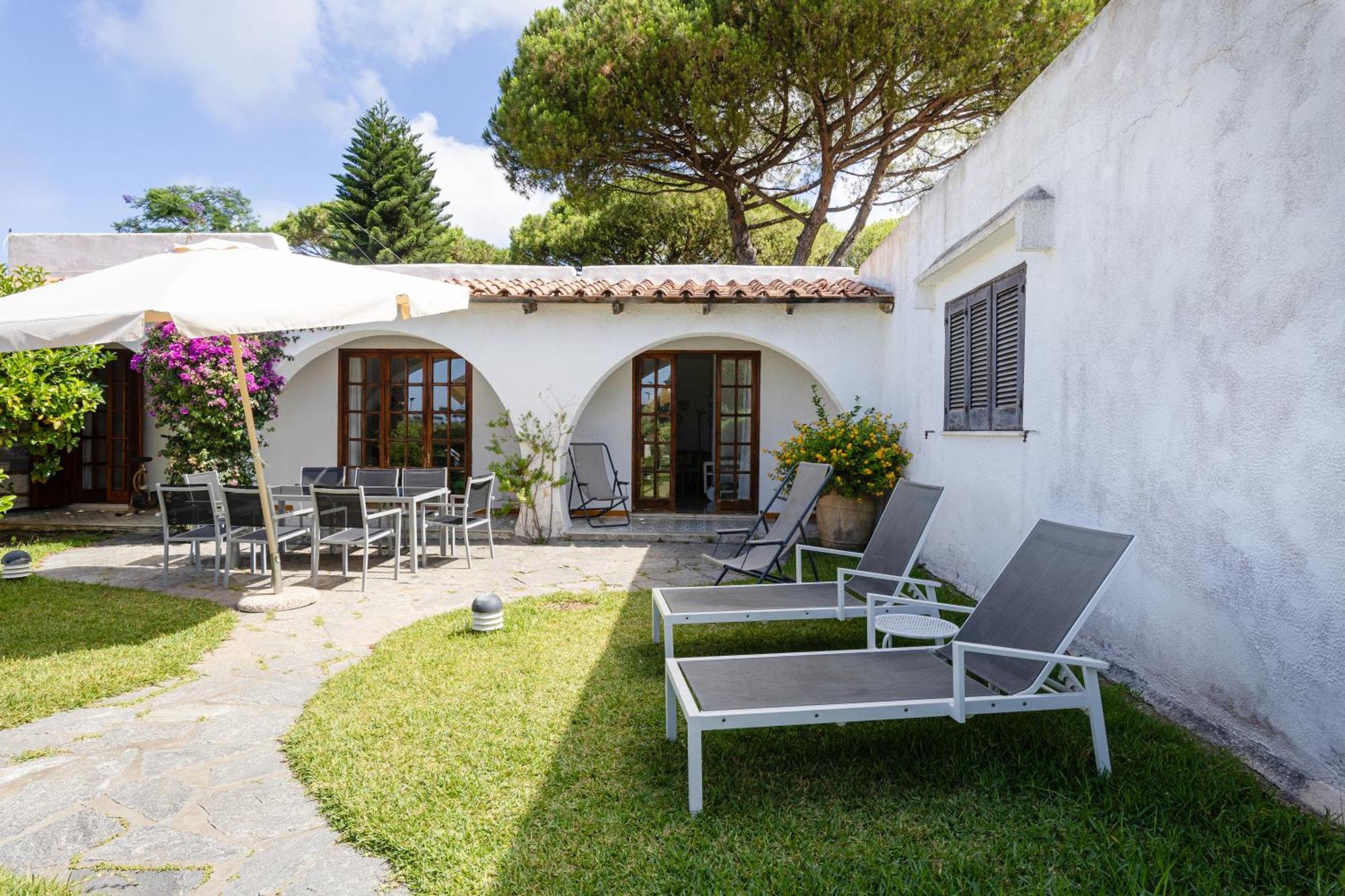 Villetta Con Giardino Esclusivo Di 1000 Mq, Piscina, Tennis, Calcio, Bocce Forio  ภายนอก รูปภาพ