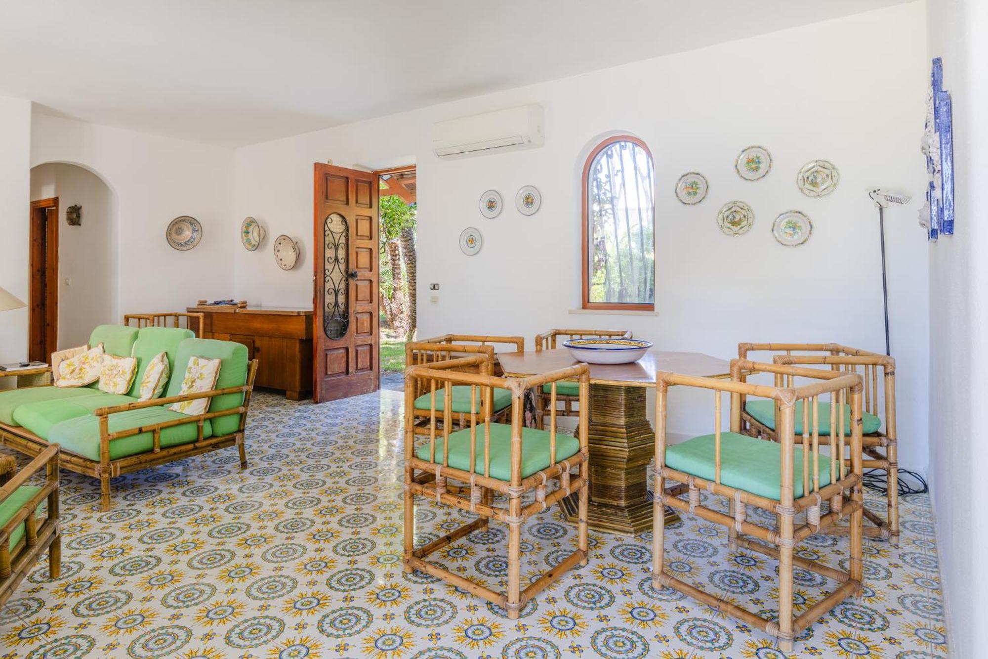 Villetta Con Giardino Esclusivo Di 1000 Mq, Piscina, Tennis, Calcio, Bocce Forio  ภายนอก รูปภาพ